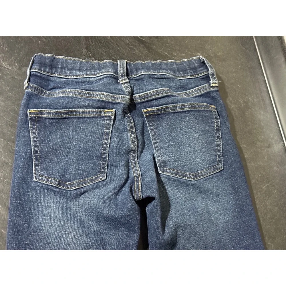 Old Navy Boys Slim 360 Stretch Jeans Blue Built-In Tough Size 8 Adjustable Waist